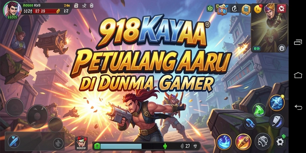 Screenshot gameplay <strong>918KAYA</strong> yang menunjukkan aksi seru dalam pertempuran.
