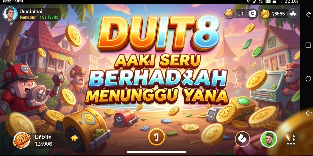 Screenshot gameplay <strong>DUIT8</strong> menampilkan aksi seru dan grafis yang memukau.