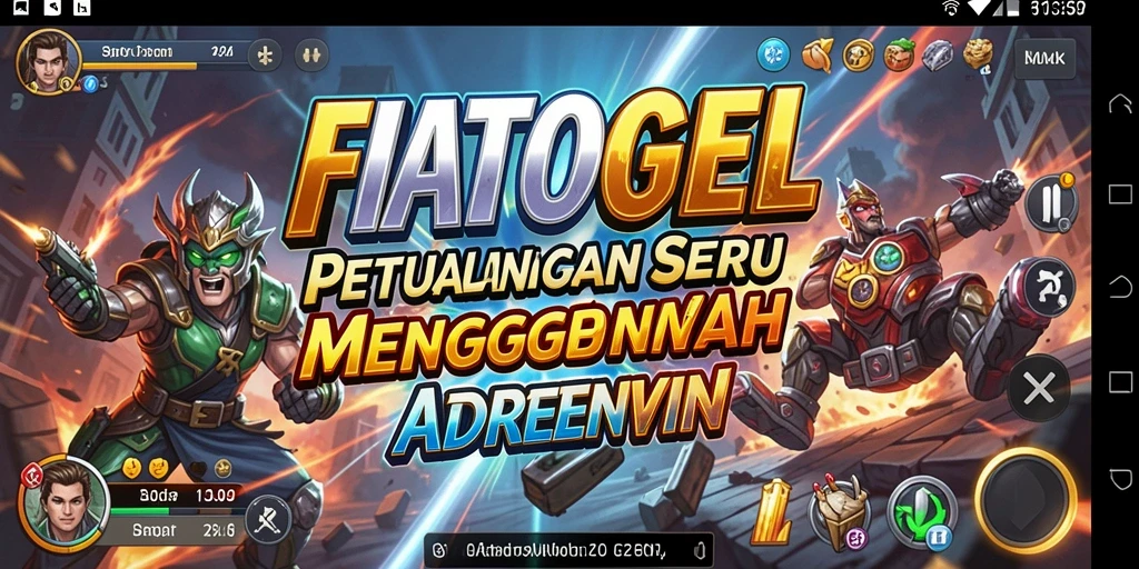 Tampilan gameplay seru di dunia petualangan FIATOGEL.