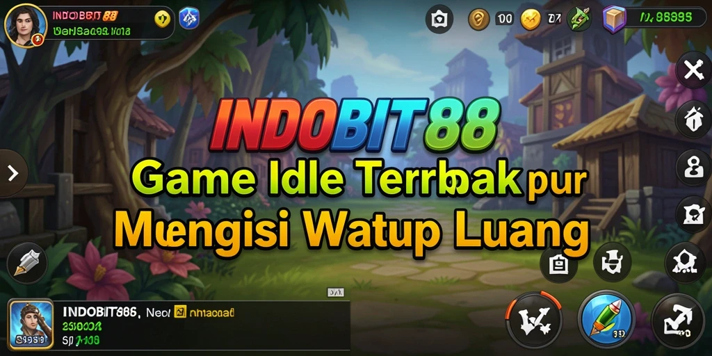 Tampilan gameplay seru dan progresif dari INDOBIT88.
