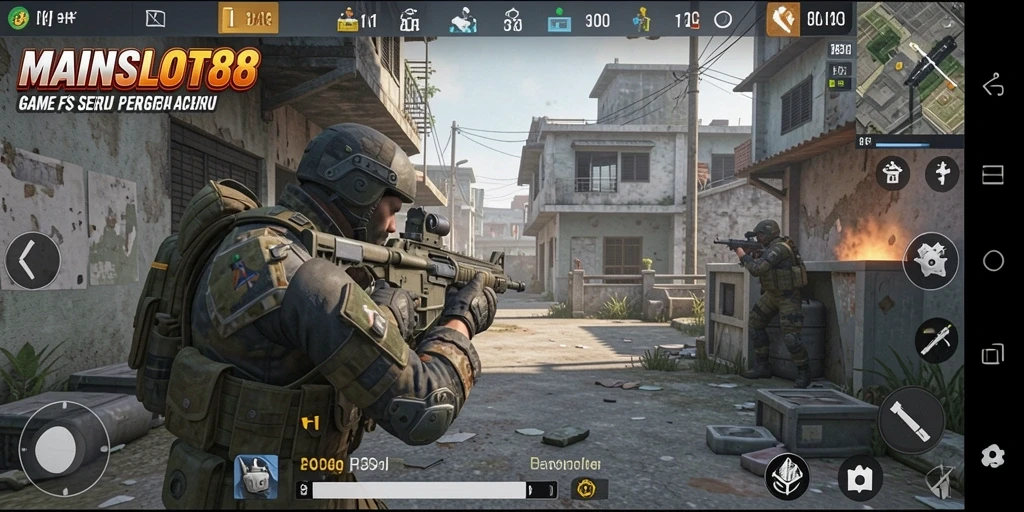 Tampilan aksi seru dalam gameplay MAINSLOT88 yang mendebarkan.