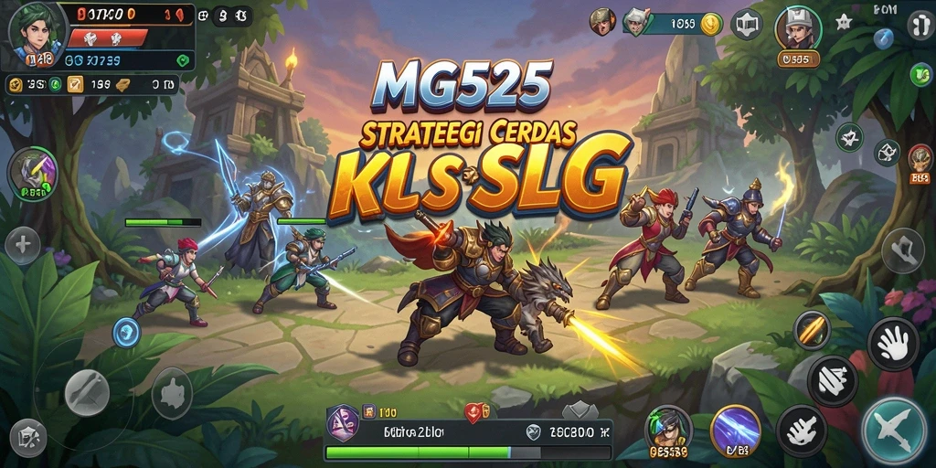 Tampilan gameplay MG525 yang seru dan strategi mendalam.