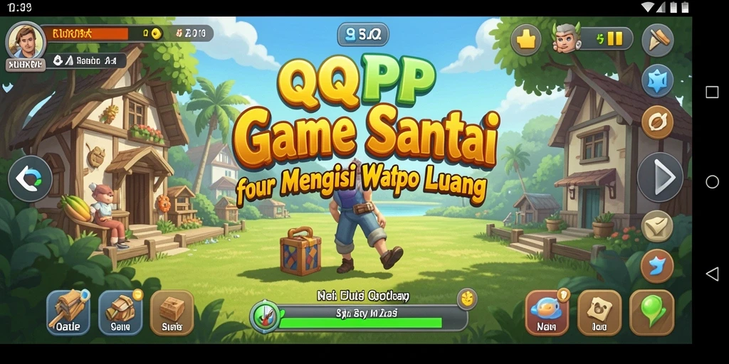 Tampilan gameplay dari QQRP yang menarik dan menyenangkan.