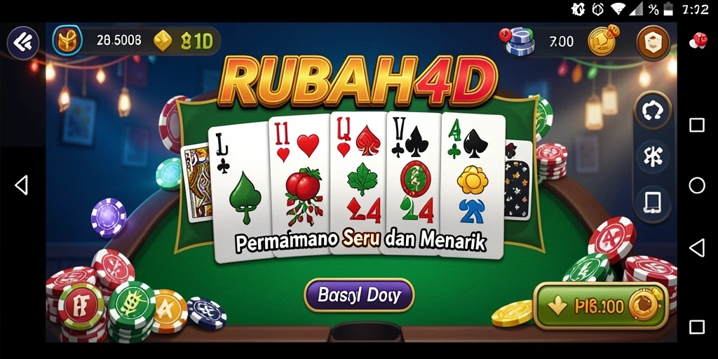 Tangkapan layar permainan RUBAH4D yang menampilkan suasana kompetitif Domino.